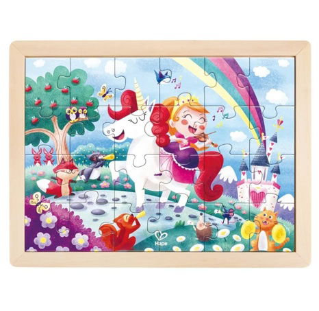 Puzzle - Einhorn und Freunde