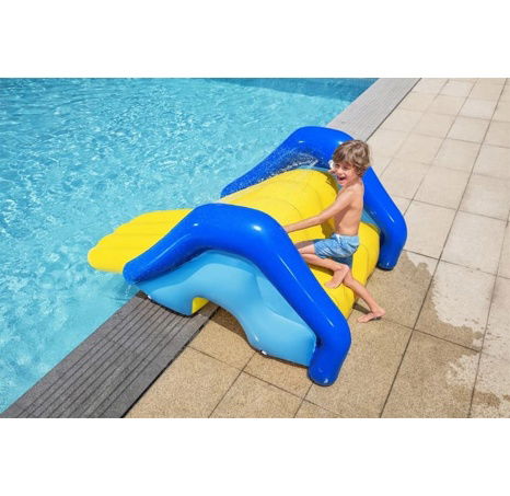 Nafukovací klouzačka do vody, 247x124x100 cm