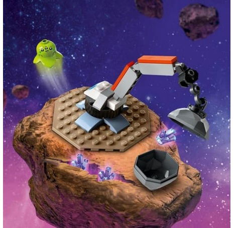 LEGO® City (60429) Vesmírná loď a objev asteroidu