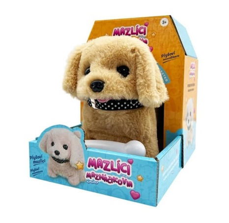 Mazlíci - pejsek Alík béžový