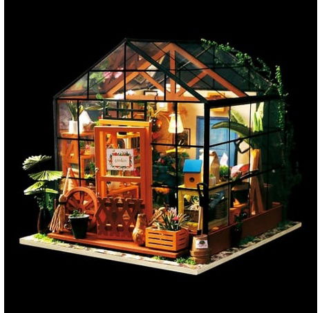 RoboTime Miniaturhaus Gewächshaus