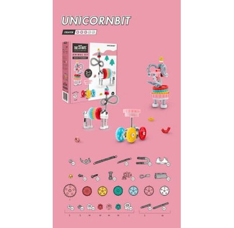 The OffBits stavebnice JednorožecBit