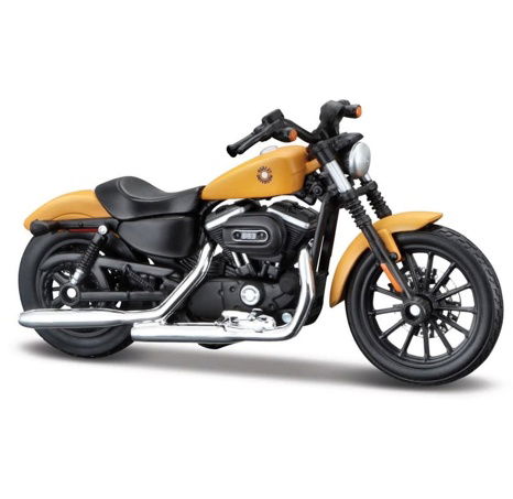 Maisto - HD - Motorrad - 2014 Sportster Iron 883, mattes Gold, Blisterbox, 1:18