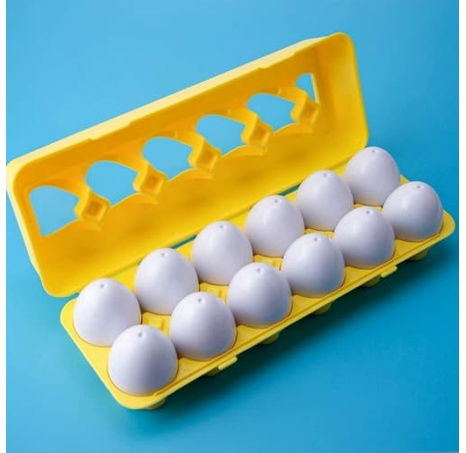 Montessori Vejce - Spojování  tvarů a barev