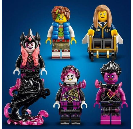 Lego Nikdyčarodějnice a její Půlnoční krkavec