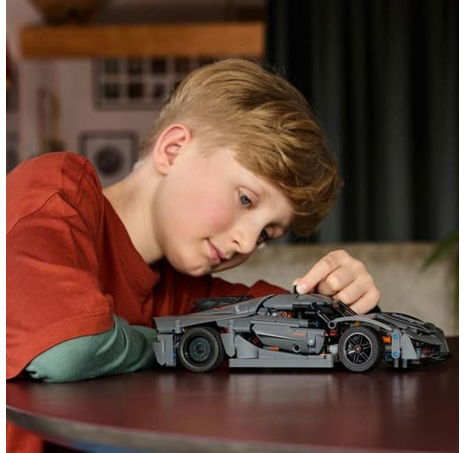 Lego Technic 42173 Šedé hyperauto Koenigsegg Jesko Absolut