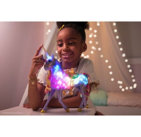 Světelný jednorožec  Unicorn Academy Wildstar 24cm