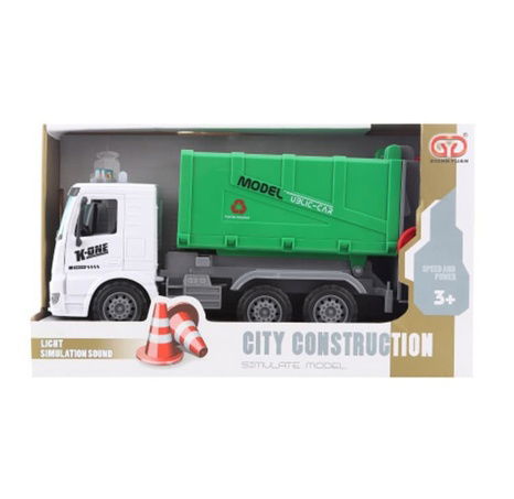 Popelářské auto na baterie