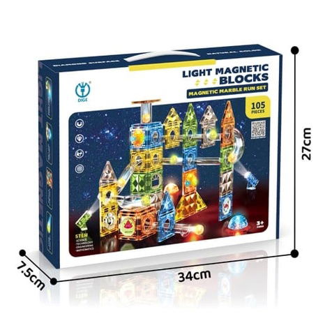 Magnetická stavebnice Věžák maxi 105 ks