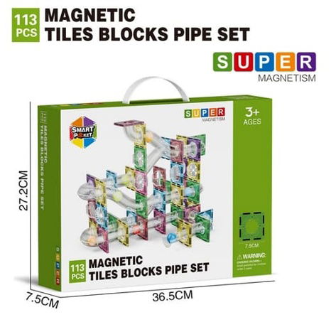 Magnetická stavebnice Bludiště maxi 113 ks