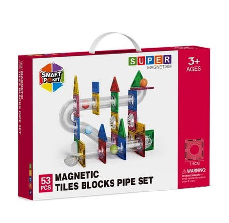 Magnetická stavebnice Řadovka 53 ks