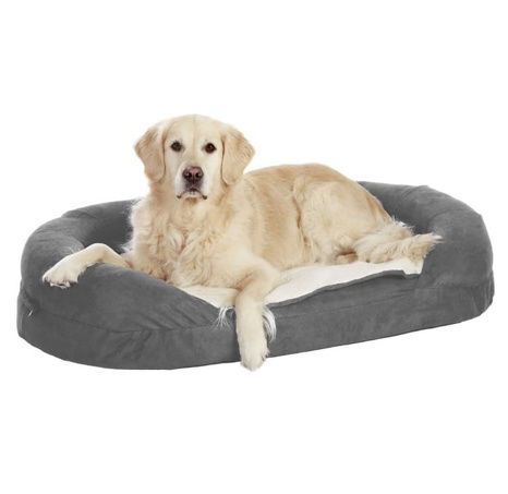 Karlie Orthobed náhradní potah na ortopedický pelech oválný šedý 100X65X24CM