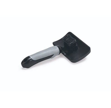 Beeztees Samočisticí kartáč pro psy velký Černá/šedá 19x10,5x5cm