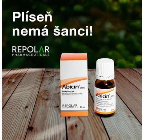 REPOLAR Abicin® 30% pryskyřicový lak proti plísňovým infekcím nehtů 10ml
