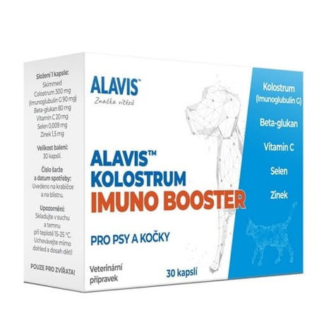 ALAVIS™ Kolostrum Imuno Booster 30 kapslí