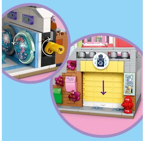Lego Friends 42670 Apartmány a obchody v městečku Heartlake