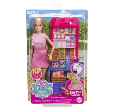 Barbie panenka MALIBU nakupuje
