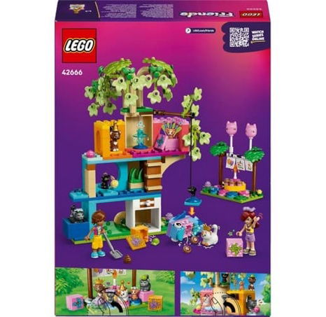 LEGO® Friends 42666 Kočičí narozeninová oslava a dům na stromě