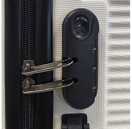 Bavy Cestovní kufr skořepinový Circle White - set 3 ks