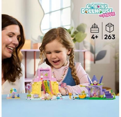 Lego Gabby´s Dollhouse 11205 Cukrová hora a Kočičí zahrádka