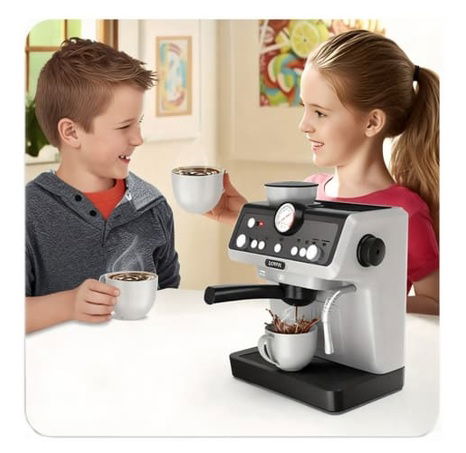 Bavytoy Dětský pákový kávovar - set