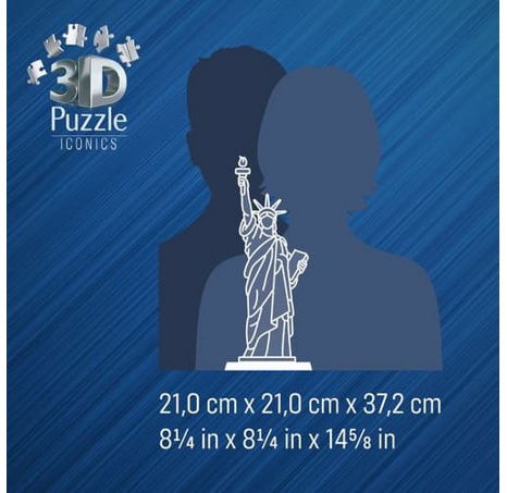 Iconics 3D puzzle Socha svobody (Noční edice)