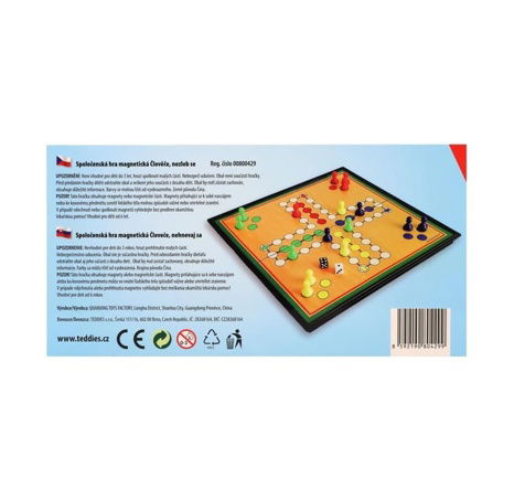 Člověče, nezlob se magnetické plast společenská hra v krabičce 32x16x4cm