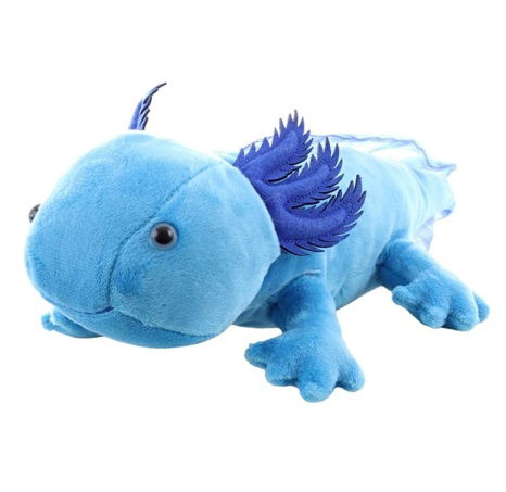 Plyš Axolotl modrý 30 cm Eco-friendly
