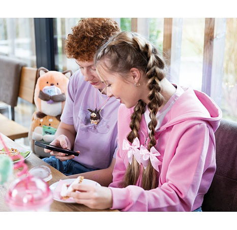 NICI přívěsek MyMochi Zajíček Pibu dortík 5cm