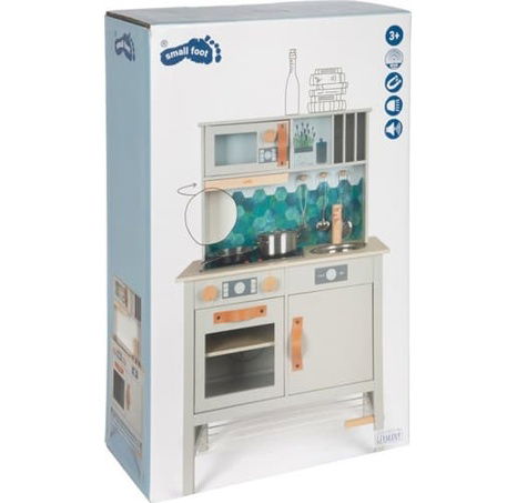 small foot Dřevěná kuchyňka Tasty šedá