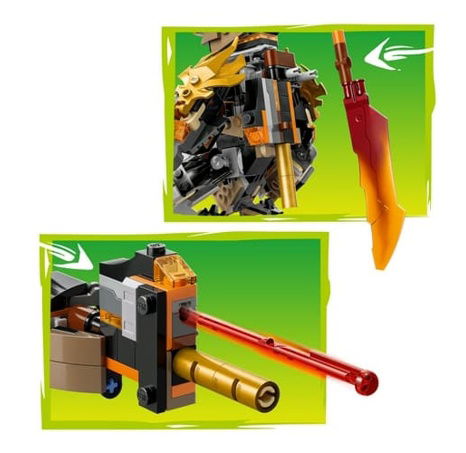LEGO® NINJAGO® 71854 Coleův expediční robot a dračí Zane
