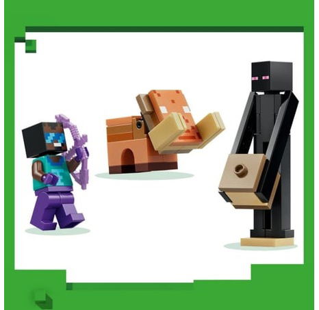 LEGO® Minecraft® 21584 Cesta portálem do Netheru a Endu