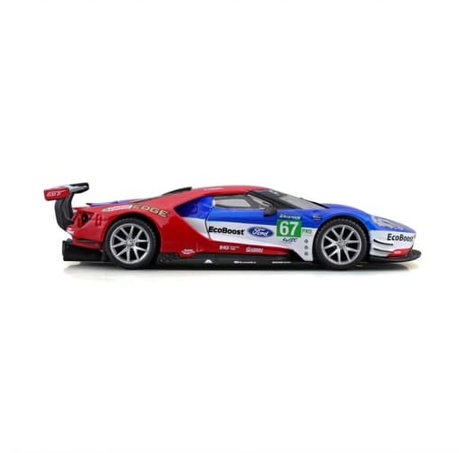 Bburago - RACE, 2017 Ford GT, modro-červená, 1:32
