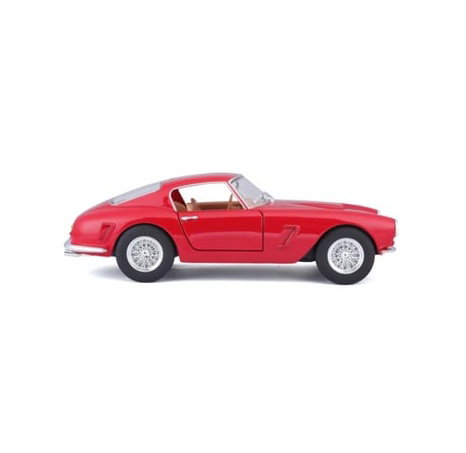 Bburago - RACE+PLAY, Ferrari 250 GT Berlinetta Passo Corto, červená, 1:24