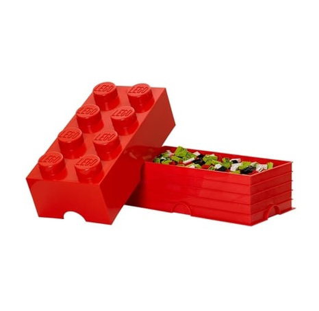 LEGO úložný box 8 - červená