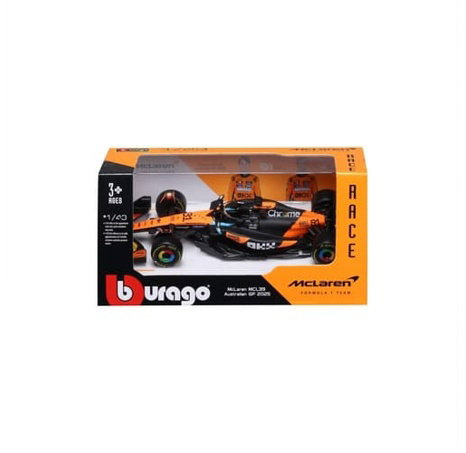Bburago - RACE Formula F1, McLaren F1 MCL39 (2025), #81 Oscar Piastri, 1:43