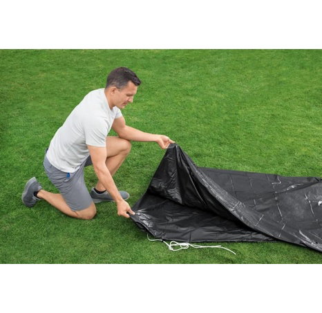 Krycí plachta na kruhový bazén s průměrem 457 cm