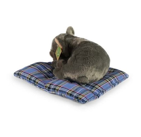 Rappa Plyšový pes francouzský buldoček ležící 23 cm ECO-FRIENDLY