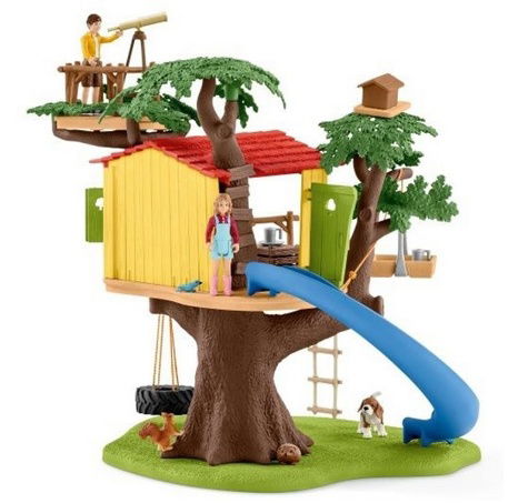 Schleich 42408 Svět přírody - Dům na dobrodružném stromě