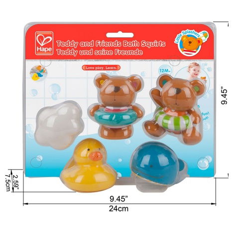 Hape Hračky do vody - stříkající zvířátka