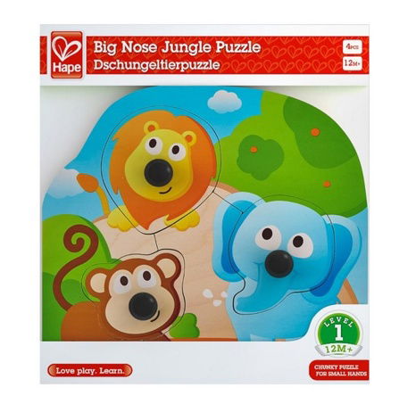 Hape Puzzle s úchytkami - Divočina