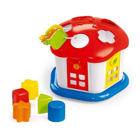 Prostrkávadlo domeček s klíči