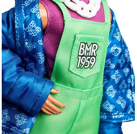 BARBIE BMR1959 KEN SE ZELENÝMI VLASY MÓDNÍ DELUXE