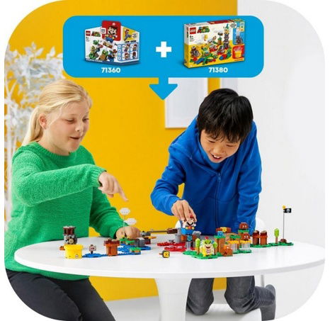 LEGO Super Mario 71380 Set pro tvůrce – mistrovská dobrodružství