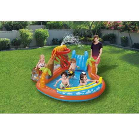 Nafukovací hrací centrum Bestway Láva  2,65x2,65x1,04m