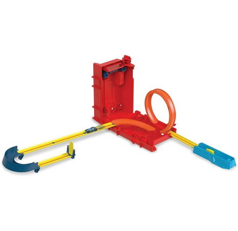 Hot Wheels Track builder kanystr kaskadérských kousků