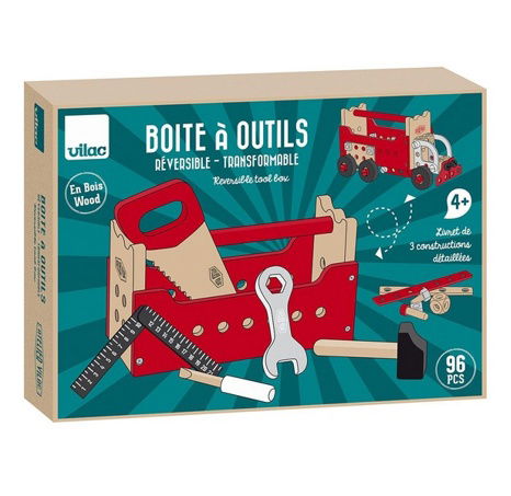 Vilac Oboustranný kufr s nářadím