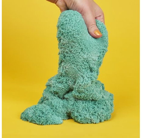 Kinetic sand balení třpytivého modrozeleného písku 0,9 kg