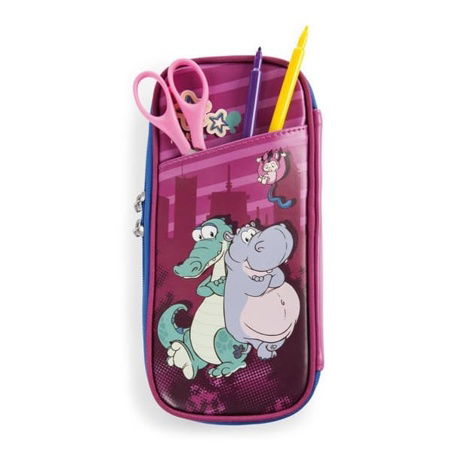 NICI penál Krokodýl Hroch,  GREEN