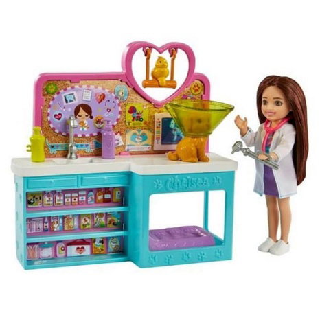 Barbie® Chelsea VETERINÁŘKA HERNÍ SET